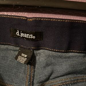 D. Jeans Classic Blue Denim Trousers